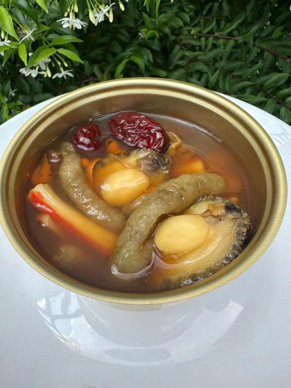 Sea Cucumber Soup in phu quoc